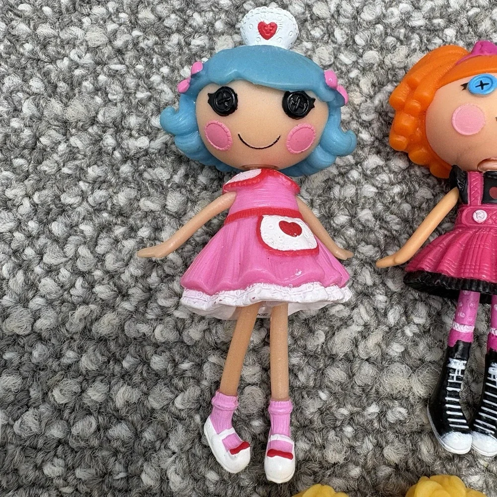Lalaloopsy Mini Dolls 5 In All With Mini Animals EUC Great Collection - Picture 2 of 12